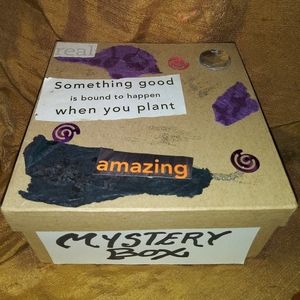 Mystery Box of Home Decor, Silver, Black, & Blues